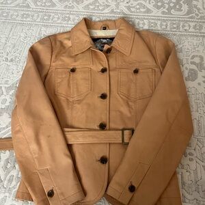 Harley-Davidson ladies' belted leather jacket